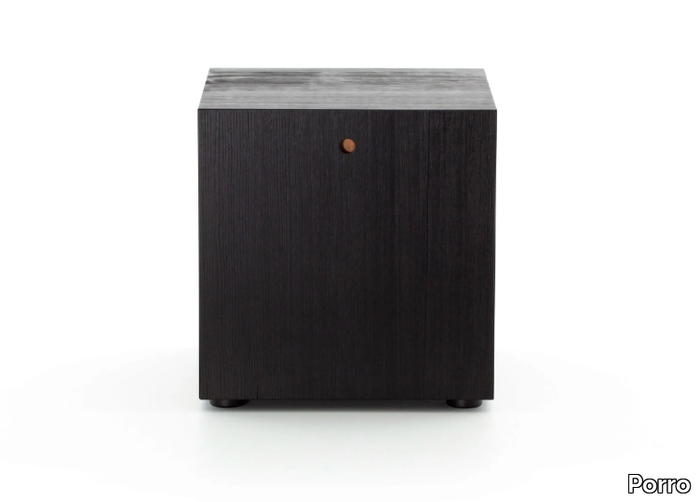 OFFSHORE - Square wooden bedside table _ Porro