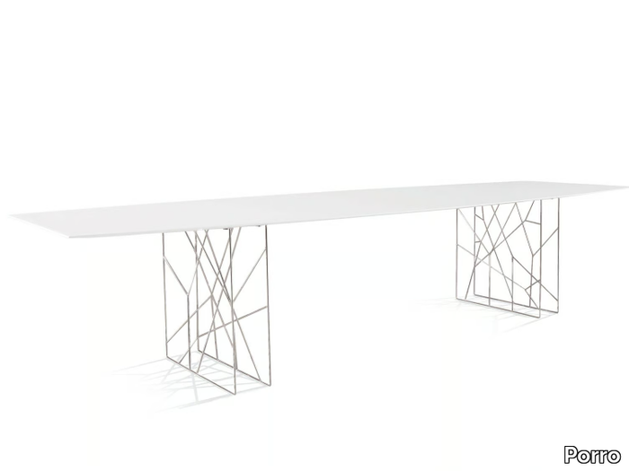 SYNAPSIS - Design steel table _ Porro