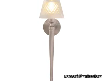 BABETTE 386/A1 - LED metal wall lamp with fixed arm _ Possoni Illuminazione