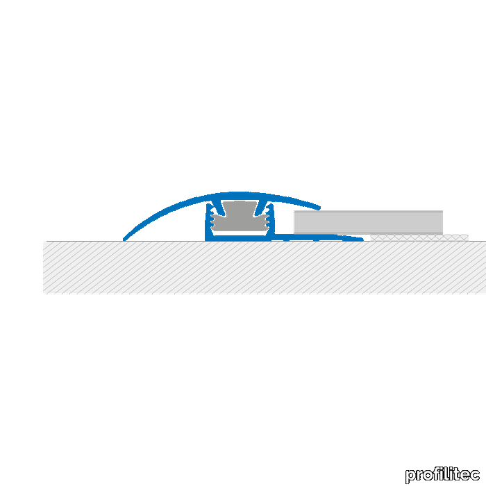 MULTICLIPLVT CLF Transition trims for LVT floors with different heights