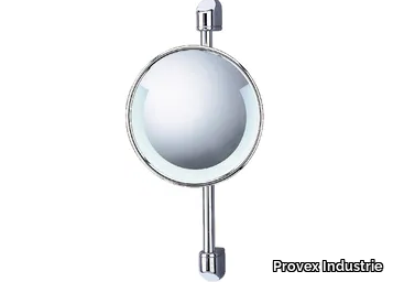 CLASSIC LIGHT - Wall-mounted shaving mirror with integrated lighting _ Provex Industrie