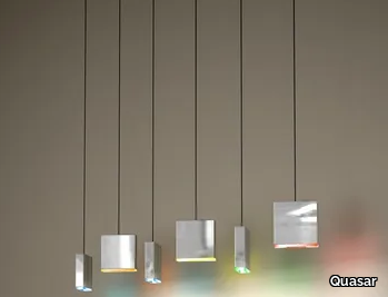 MATCH 6 - LED aluminium pendant lamp _ Quasar