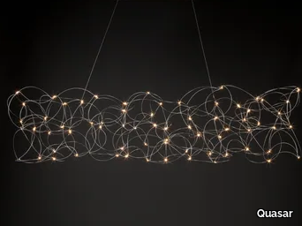 SIRIO - LED dimmable metal pendant lamp _ Quasar