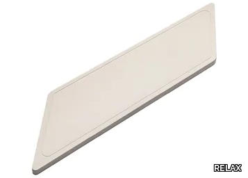 OBLIQUE M - Solid Surface bathroom wall shelf _ RELAX