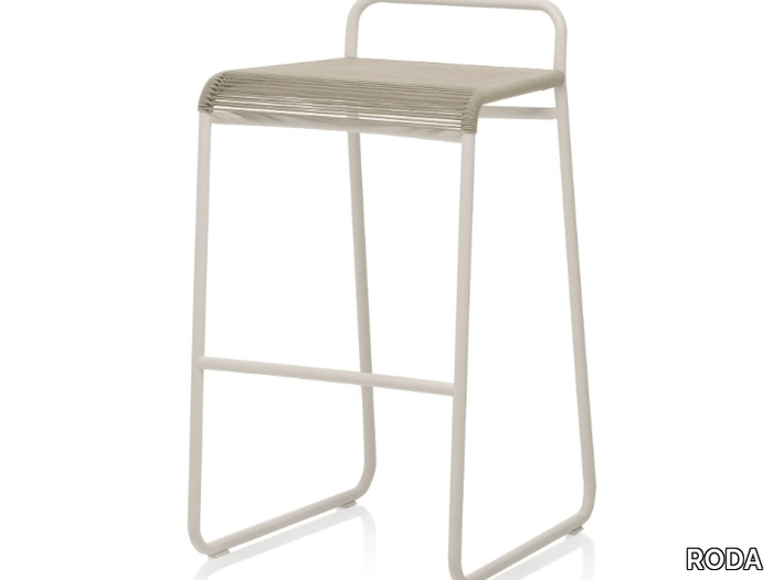 HARP 350 - High garden stool with footrest _ RODA