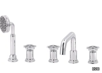 FLAMANT FACTORY - 5 hole bathtub set with hand shower _ RVB