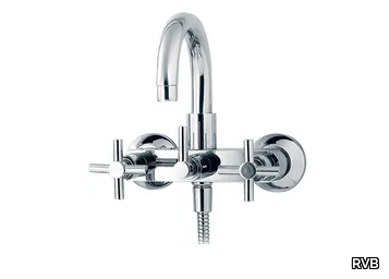 SULLY - 2 hole wall-mounted bathtub mixer _ RVB