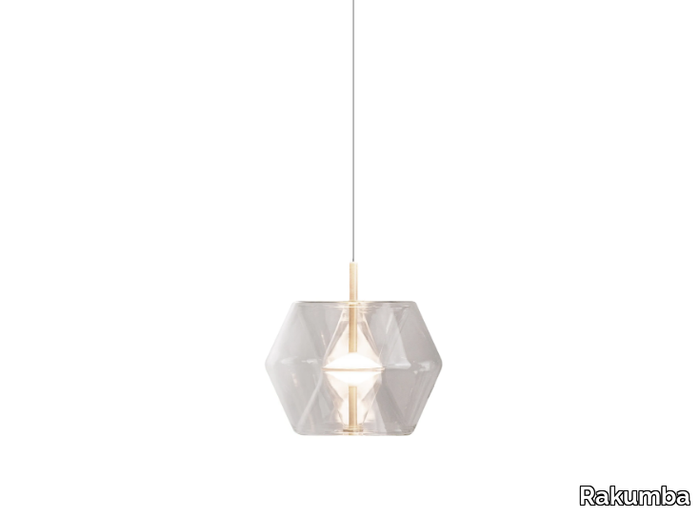 ARGYLE - LED blown glass pendant lamp _ Rakumba