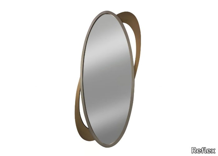 GALASSIA - Oval wall-mounted mirror _ Reflex