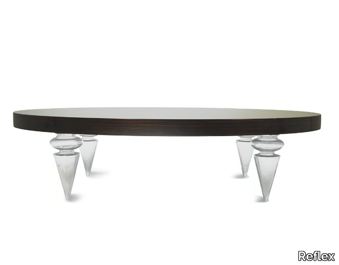 GRAN CANAL SPECIAL - Round wooden coffee table _ Reflex