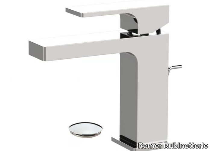 ABSOLUTE - Countertop single handle washbasin mixer _ Remer Rubinetterie