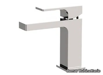 ABSOLUTE - Countertop single handle washbasin mixer without waste _ Remer Rubinetterie