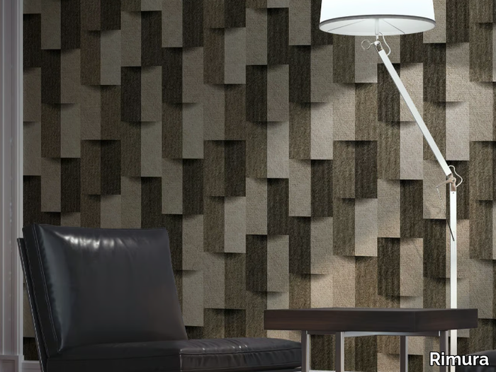 WEAVE - Geometric panoramic wallpaper _ Rimura