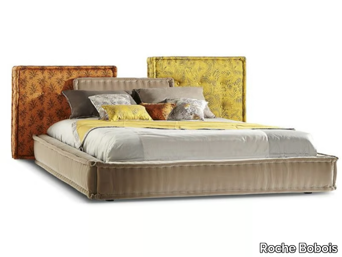 MAH JONG - Upholstered fabric double bed _ Roche Bobois