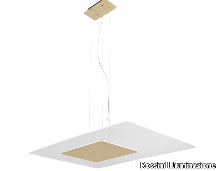 CRYSTAL - LED aluminium pendant lamp _ Rossini Illuminazione