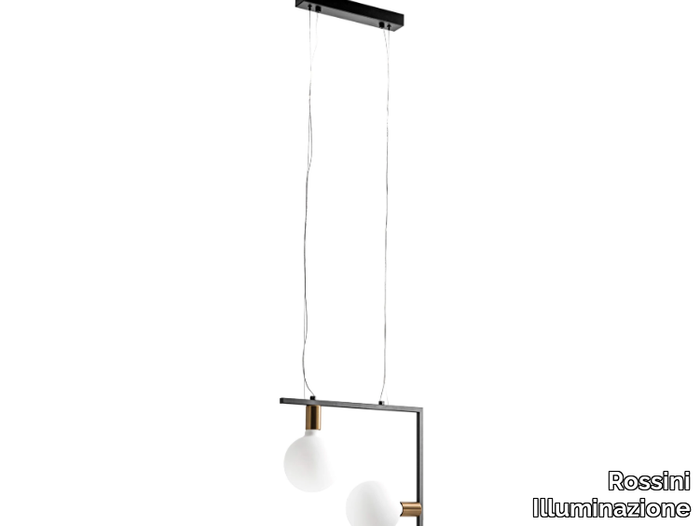 TWIN - Metal pendant lamp _ Rossini Illuminazione