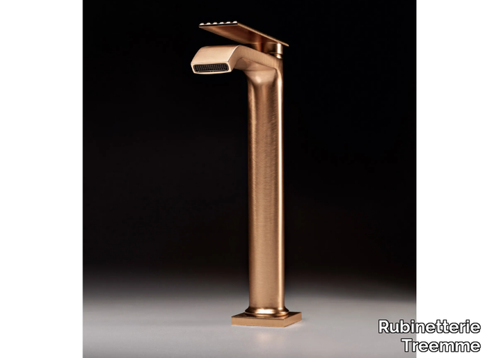 IOS - Countertop single handle brass washbasin mixer _ Rubinetterie Treemme