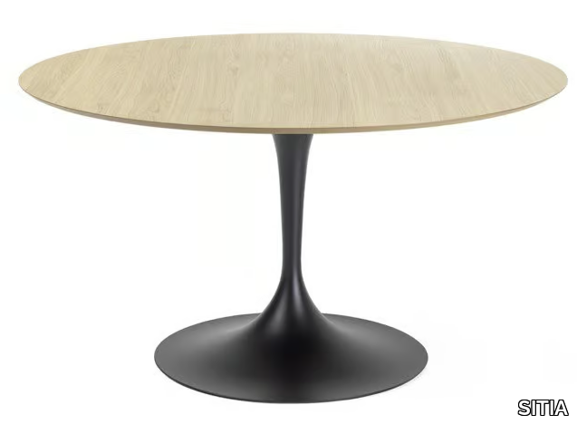 ITAVOLO - Round MDF table _ SITIA
