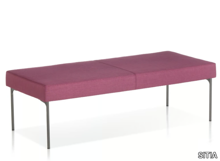 LAGUNA - Upholstered fabric bench _ SITIA