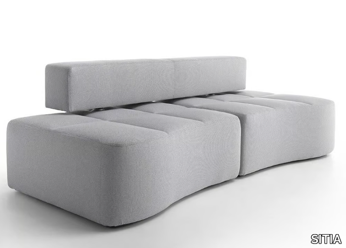 SWAP - 3 seater fabric sofa _ SITIA