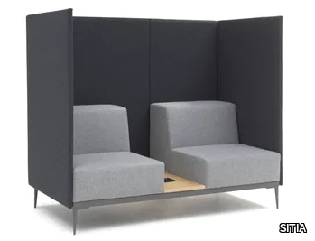 FELICITY - High-back fabric sofa _ SITIA