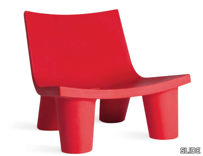 LOW LITA - Polyethylene easy chair _ SLIDE