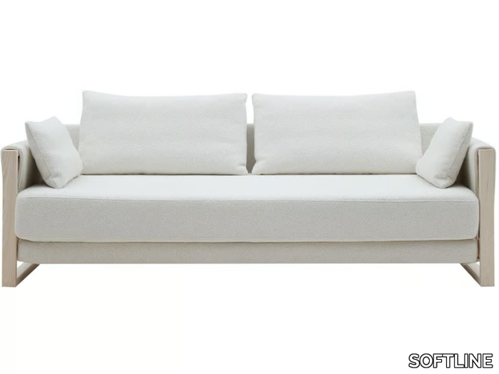 MADISON WOOD - Fabric sofa bed _ SOFTLINE