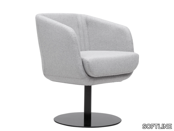 SHELLY - Fabric armchair _ SOFTLINE