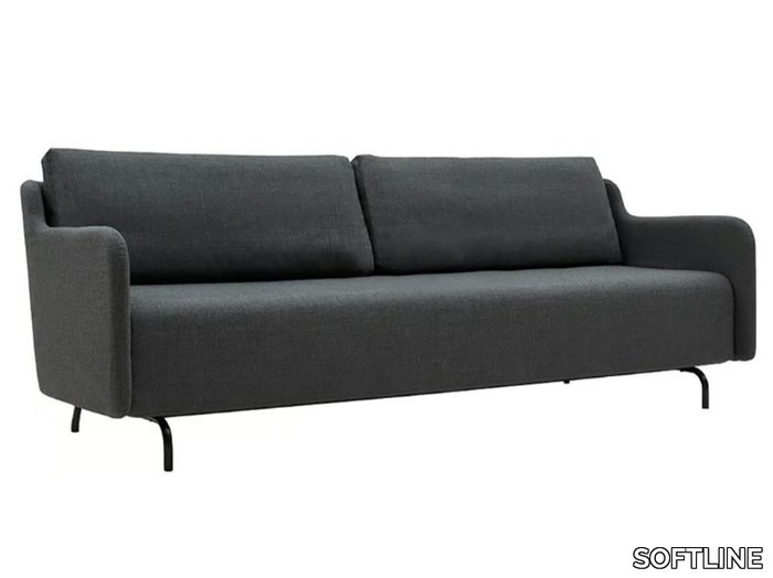 VENUS - 3 seater fabric sofa bed _ SOFTLINE