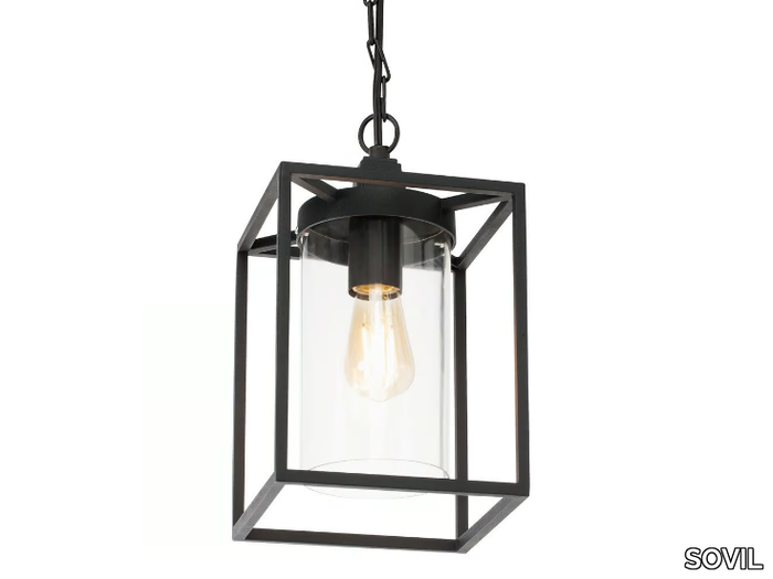 DOMUS - Die cast aluminium outdoor pendant lamp _ SOVIL