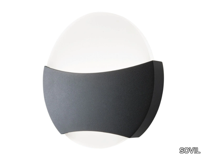 RIVA - LED die cast aluminium Outdoor wall Lamp _ SOVIL