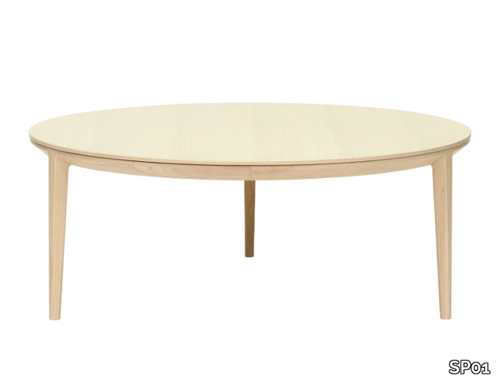 ETOILE - Round wooden coffee table _ SP01