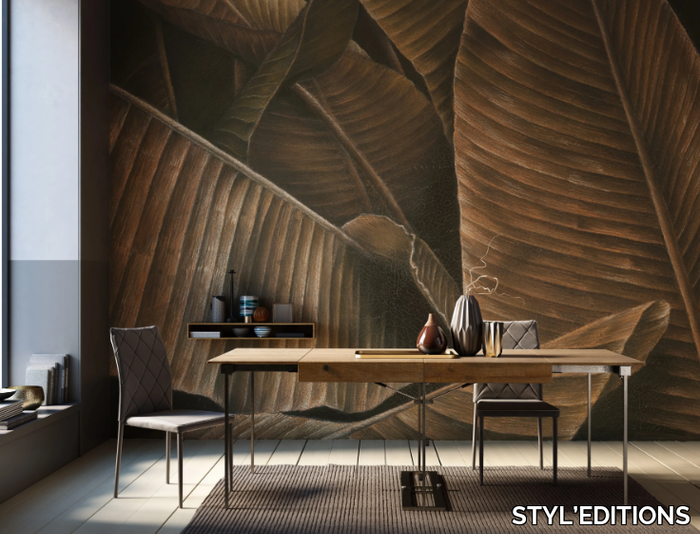 AUTUMN LEAVES - Motif Ecological wallpaper _ STYL’EDITIONS