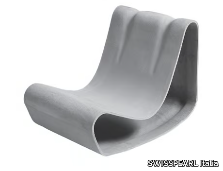 GUHL - Cement garden armchair _ SWISSPEARL Italia