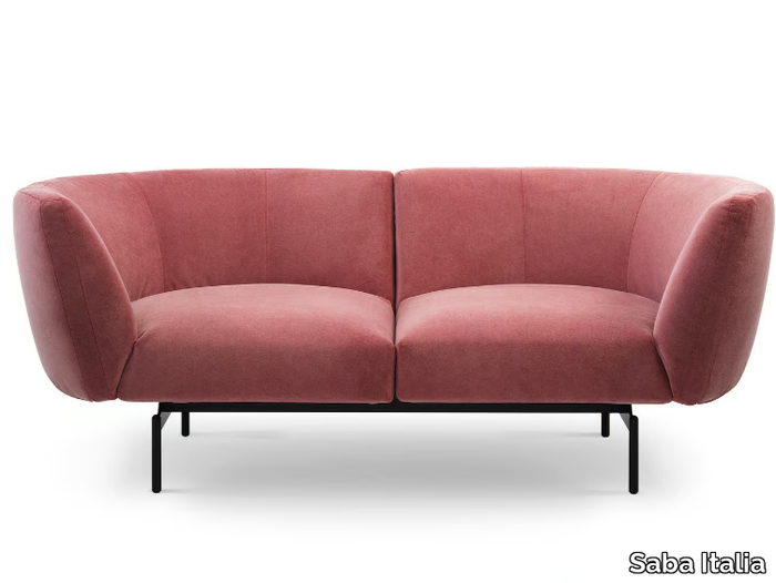 RENDEZ-VOUS - Sectional fabric sofa _ Saba Italia