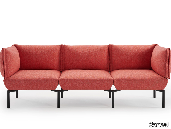 CLICK - 3 seater fabric sofa _ Sancal