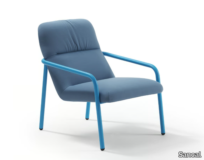 ELLE - Fabric armchair with armrests _ Sancal