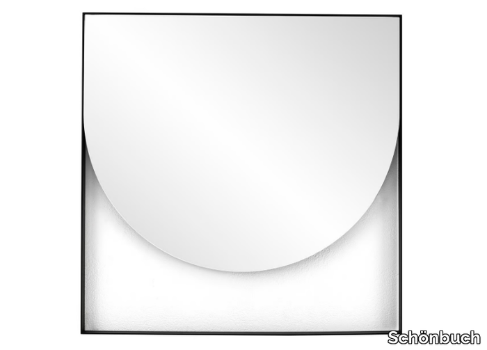 GEO - Square wall-mounted mirror _ Schönbuch