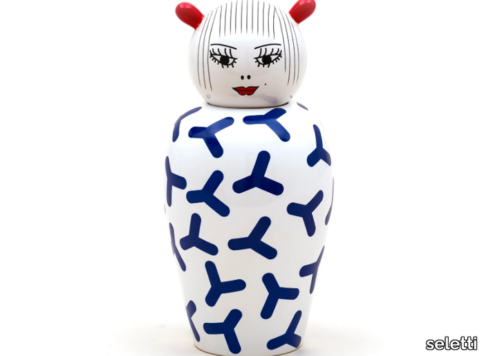 ZOÉ - Porcelain vase _ seletti