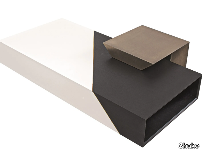 NOIR - Coffee table with storage space _ Shake