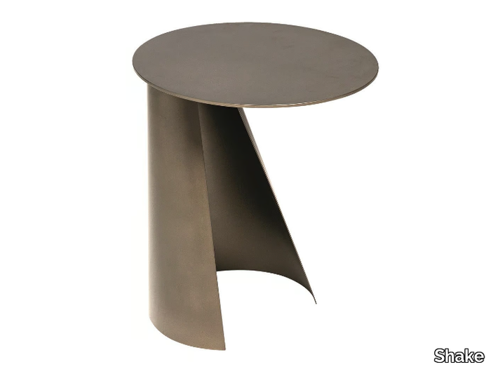 VICTOR - Round metal side table _ Shake