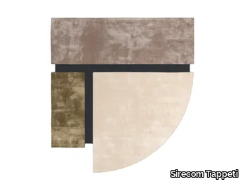 ISLAND FANGO - Hand-tufted rug in bamboo and wool _ Sirecom Tappeti