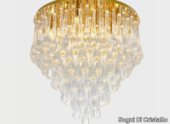 ARRIVEDERCI - Murano glass chandelier _ Sogni Di Cristallo