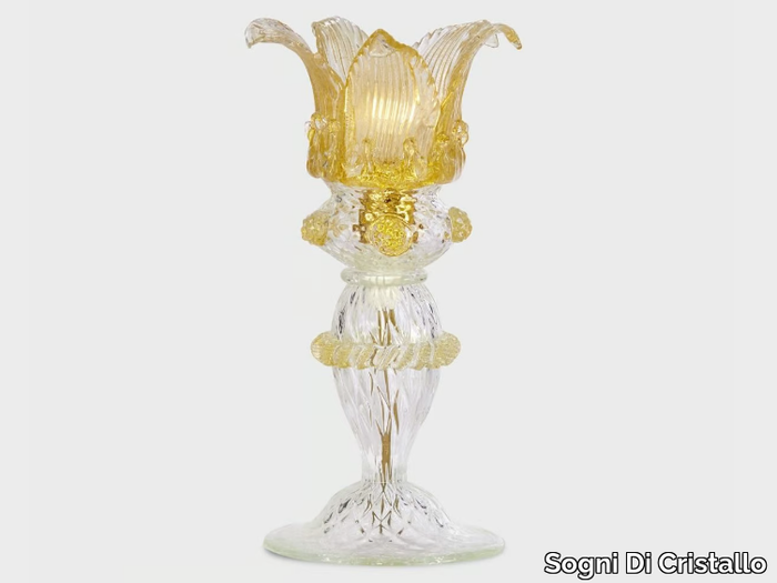 SECOLO - Murano glass table lamp _ Sogni Di Cristallo