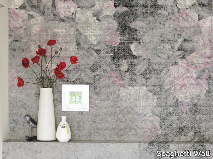 MEMORIES WPN 303 - Panoramic wallpaper with floral pattern _ Spaghetti Wall