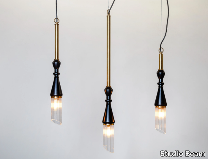 TINA - Brass pendant lamp _ Studio Beam