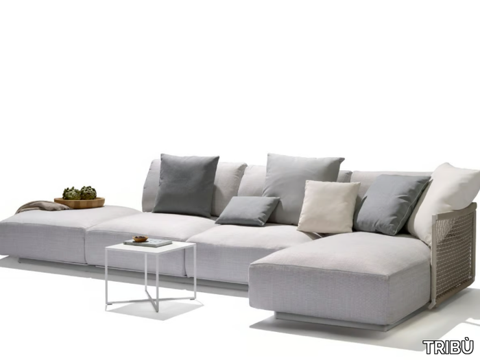 NODI - Sectional fabric garden sofa _ TRIBÙ