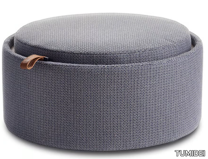 PILL - Storage fabric pouf _ TUMIDEI