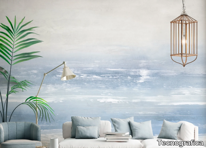 MALINDI DREAM - Contemporary style fabric wallpaper _ Tecnografica