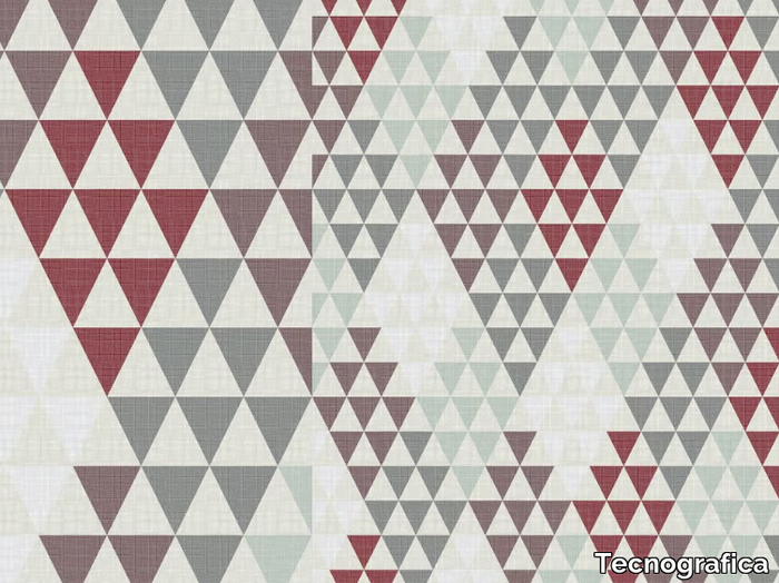 TRIA - Geometric wallpaper _ Tecnografica